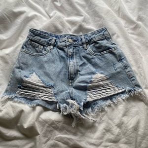 pacsun high rise festival shorts